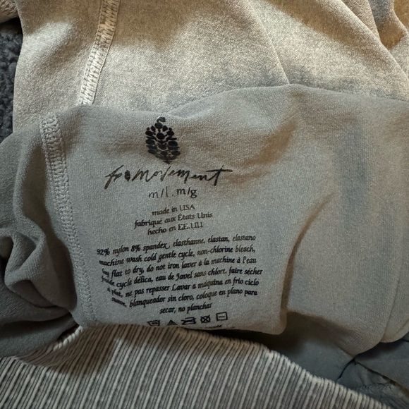 Free People Food Karma Brown/tan  Wide-Leg Flare Stretchy Pants - Picture 6 of 6